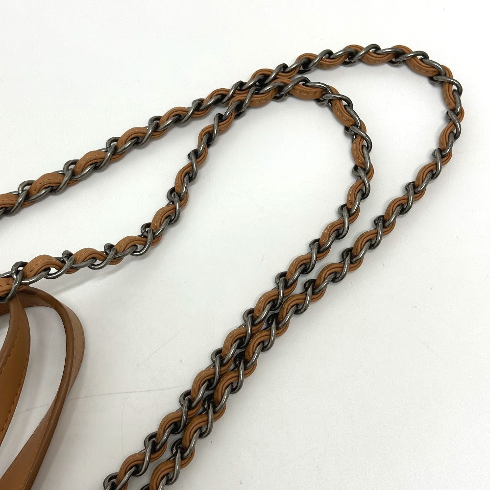 CHANEL Shoulder Bag Canvas / leather beige CC COCO Mark Icon Shopping Tote Women Used Authentic