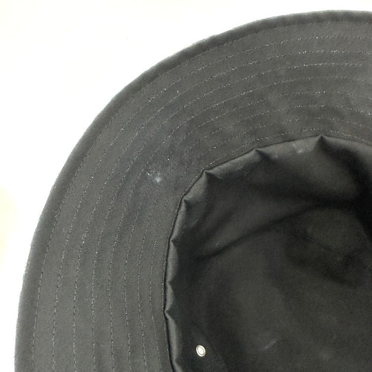 Dior hat Nylon Gray x black Trotter Bucket hat Bob hat Women Size unknown Used Authentic