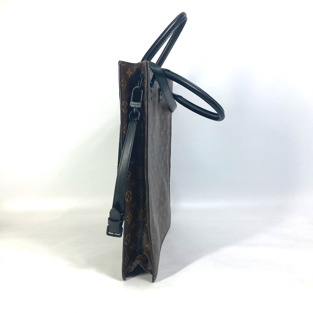 LOUIS VUITTON Tote Bag M45667 Monogram canvas Brown Monogram LV Friends Sac Plat Women Used Authentic