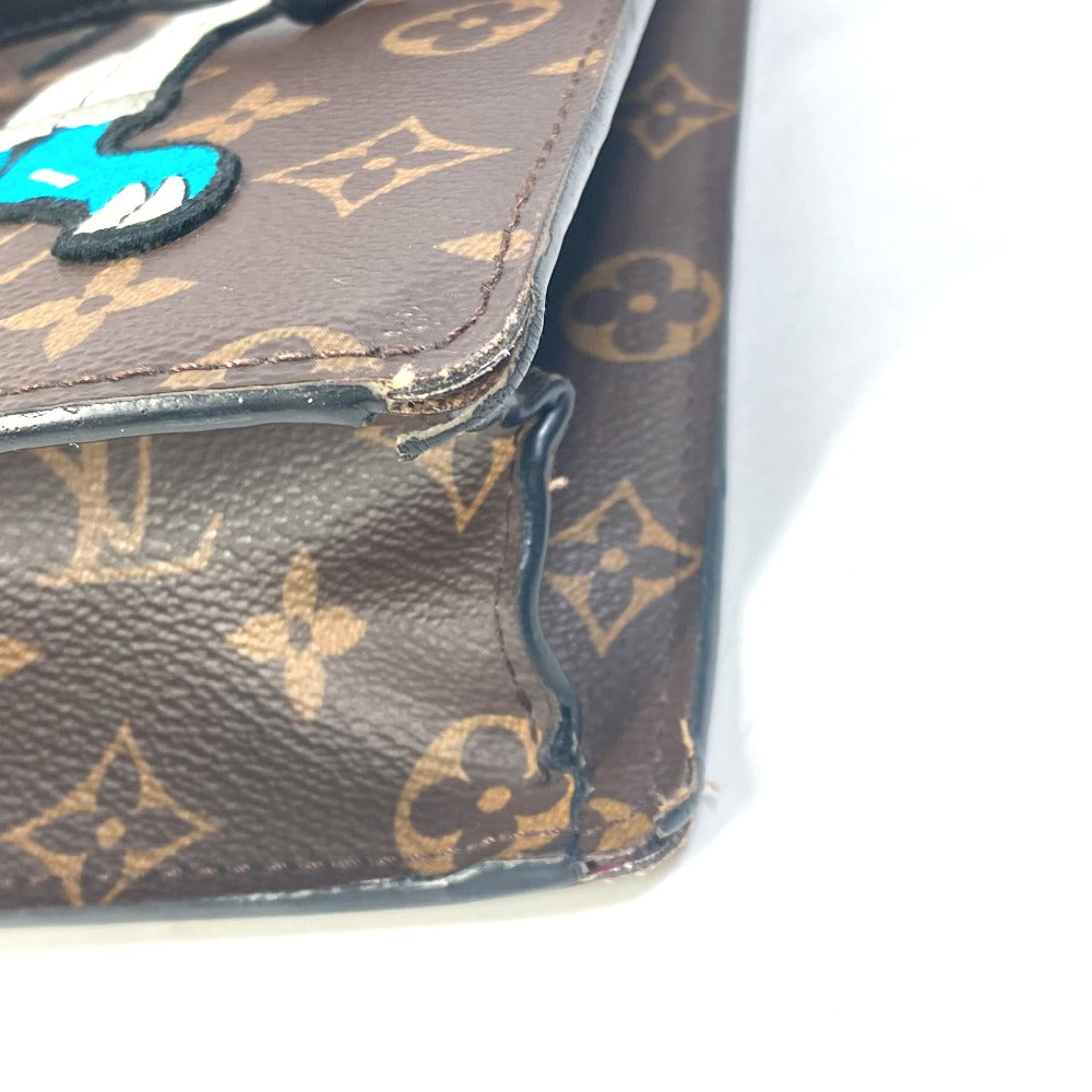 LOUIS VUITTON Tote Bag M45667 Monogram canvas Brown Monogram LV Friends Sac Plat Women Used Authentic