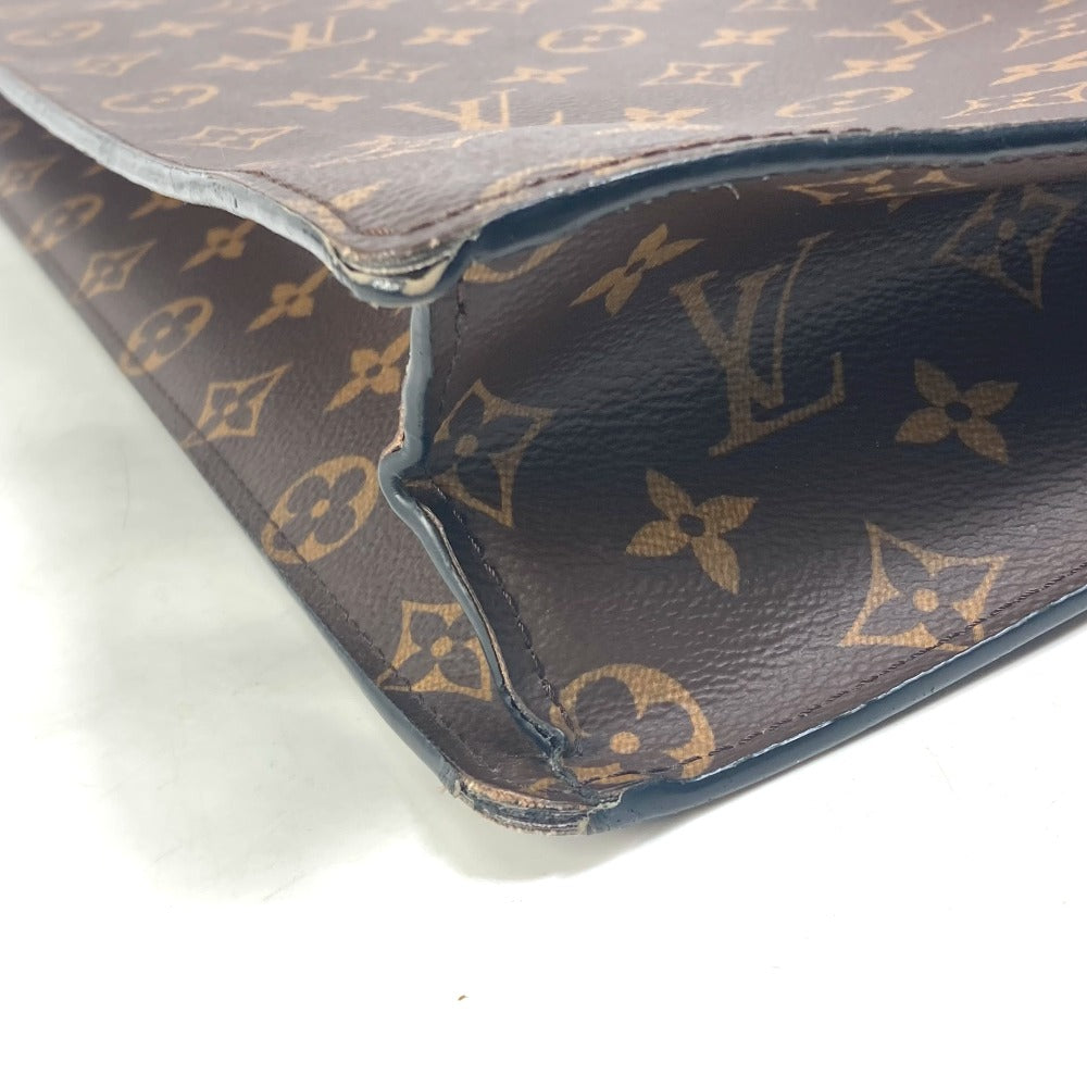 LOUIS VUITTON Tote Bag M45667 Monogram canvas Brown Monogram LV Friends Sac Plat Women Used Authentic