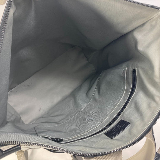 LOUIS VUITTON Tote Bag M43900 Plastics black Monogram Eclipse Glaze Zipped tote mens Used Authentic