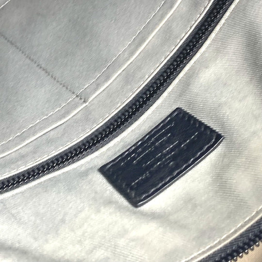 LOUIS VUITTON Tote Bag M43900 Plastics black Monogram Eclipse Glaze Zipped tote mens Used Authentic