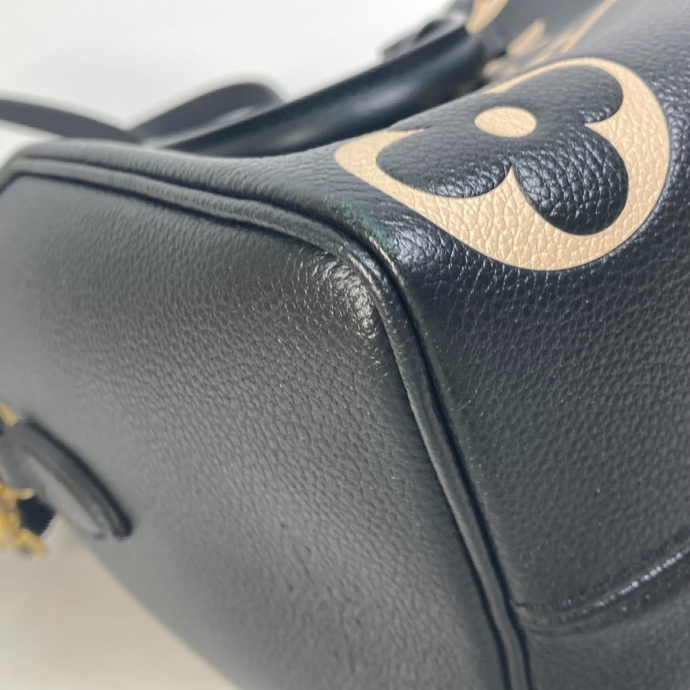 LOUIS VUITTON Boston Duffel bag M58947 Monogram Ann Platt Leather black Monogram Ann Platt Speedy bandouliere 25 Women Used Authentic