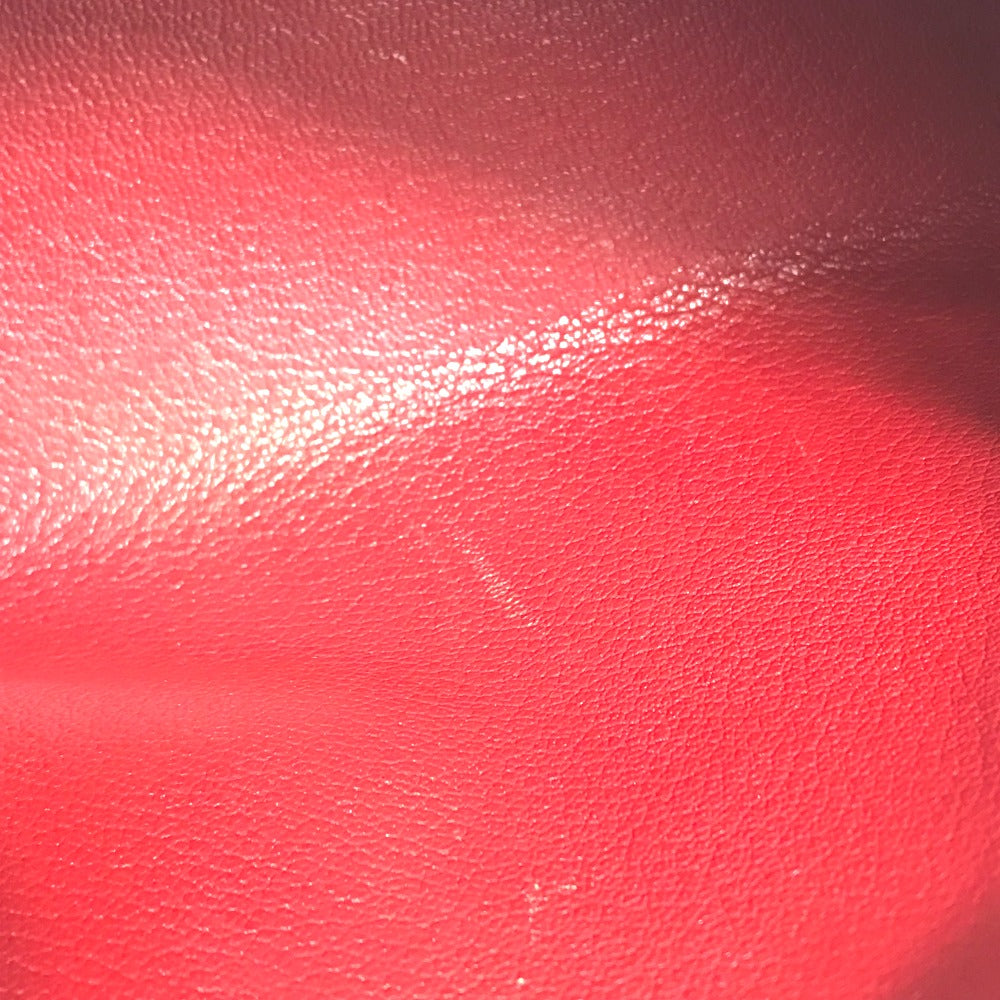 HERMES Shoulder Bag Epsom Red Shoulder Berlango PM Women Used Authentic