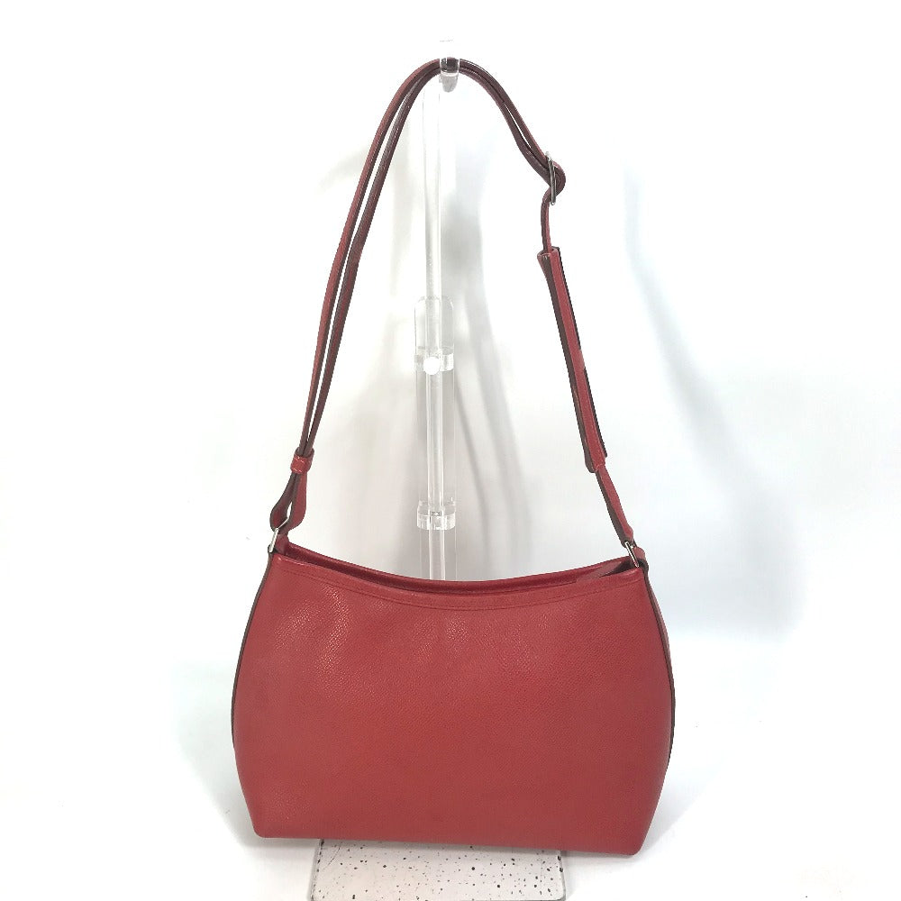 HERMES Shoulder Bag Epsom Red Shoulder Berlango PM Women Used Authentic