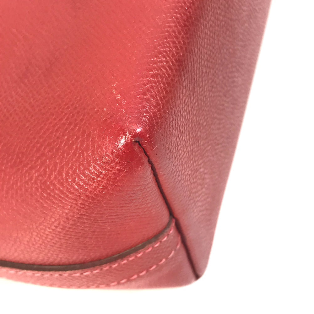 HERMES Shoulder Bag Epsom Red Shoulder Berlango PM Women Used Authentic