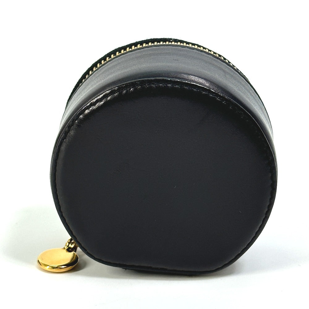 CHANEL Accessory case A02786 lambskin black accessory case COCO Mark CC Women Used Authentic