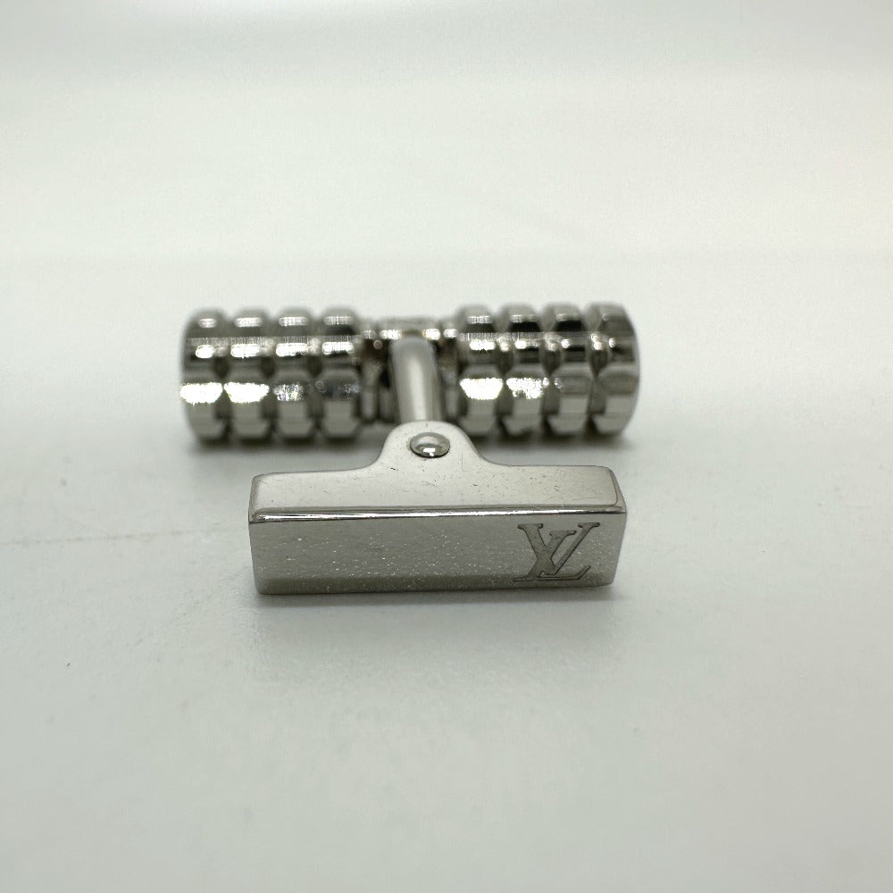 LOUIS VUITTON cuffs M66358 metal Silver Bouton de manchette digit