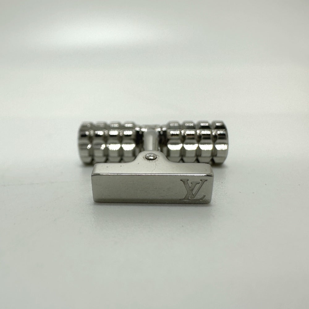 LOUIS VUITTON cuffs M66358 metal Silver Bouton de manchette digit