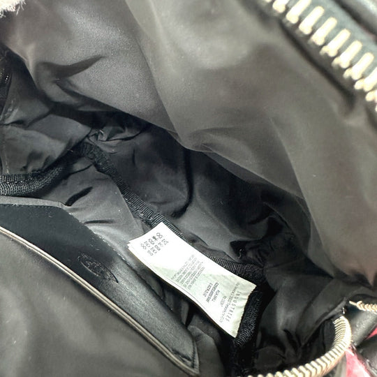 MONCLER Shoulder Bag G209B5L60000 54AM6 Polyester, Leather pink logo KILIA SMALL Women Used Authentic