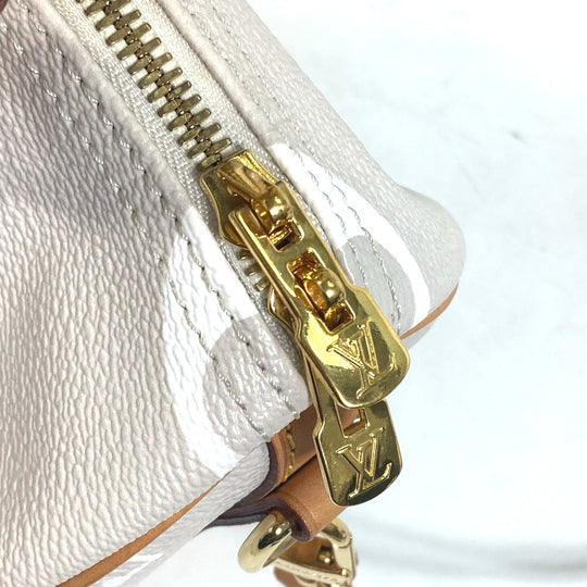 LOUIS VUITTON Handbag M45722 Monogram giant canvas Orange Monogram Giant Gradient Speedy bandouliere25 Women Used Authentic
