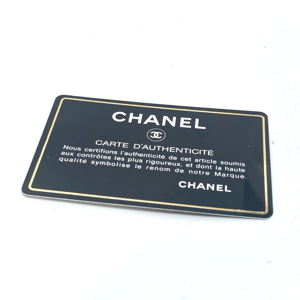 CHANEL Shoulder Bag lambskin Pink type neck pouch smartphone pouch Matelasse Pouch Quilting Women Used Authentic