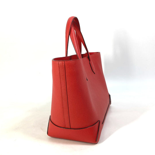 HERMES Tote Bag Evercolor, Epsom Red maxi box cover 30 Women Used Authentic