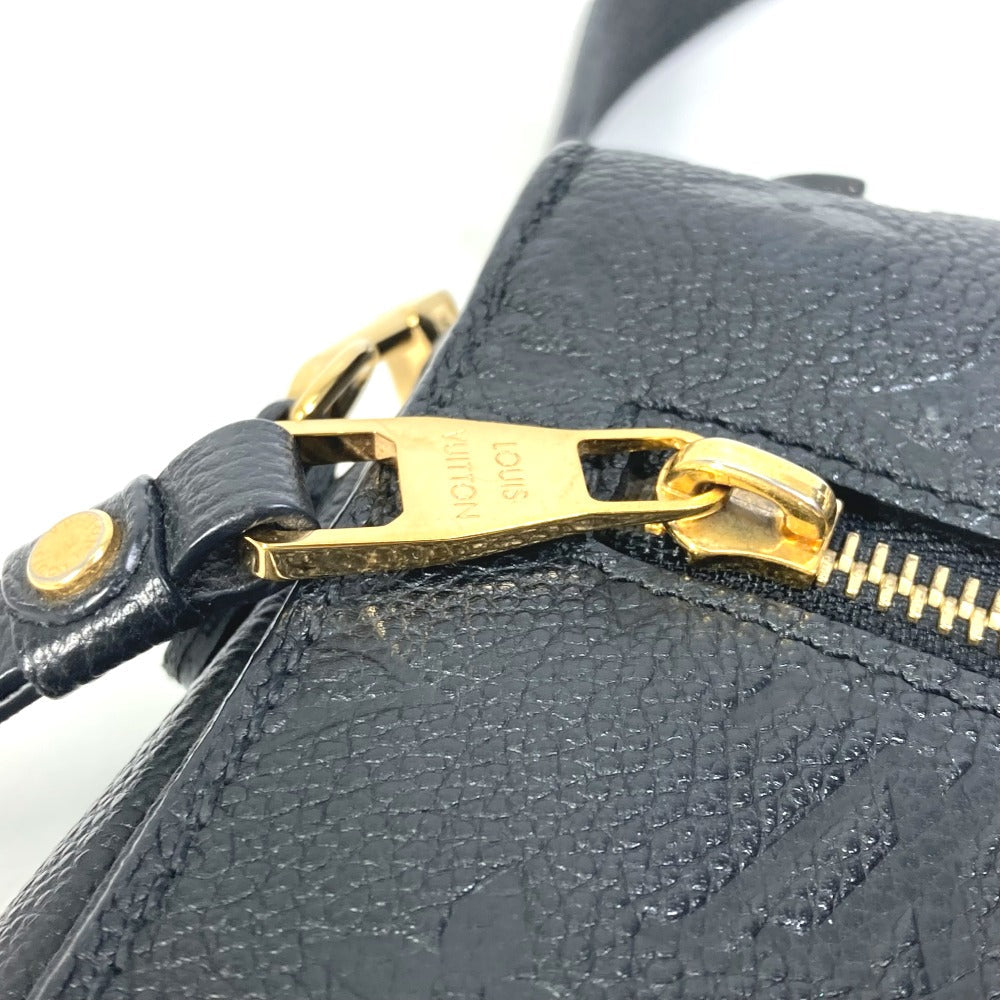 LOUIS VUITTON Shoulder Bag M41487 Monogram Ann Platt Leather black Monogram Ann Platt Pochette Metis MM Women Used Authentic