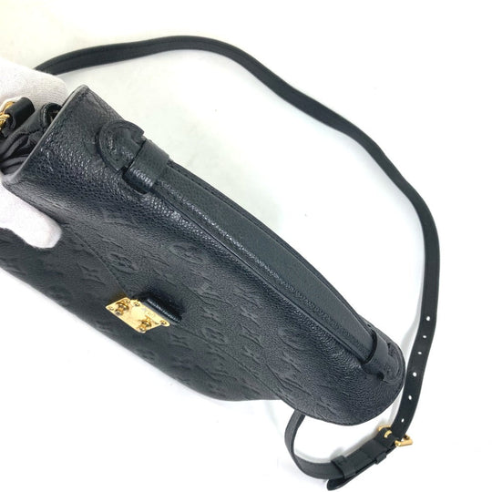 LOUIS VUITTON Shoulder Bag M41487 Monogram Ann Platt Leather black Monogram Ann Platt Pochette Metis MM Women Used Authentic