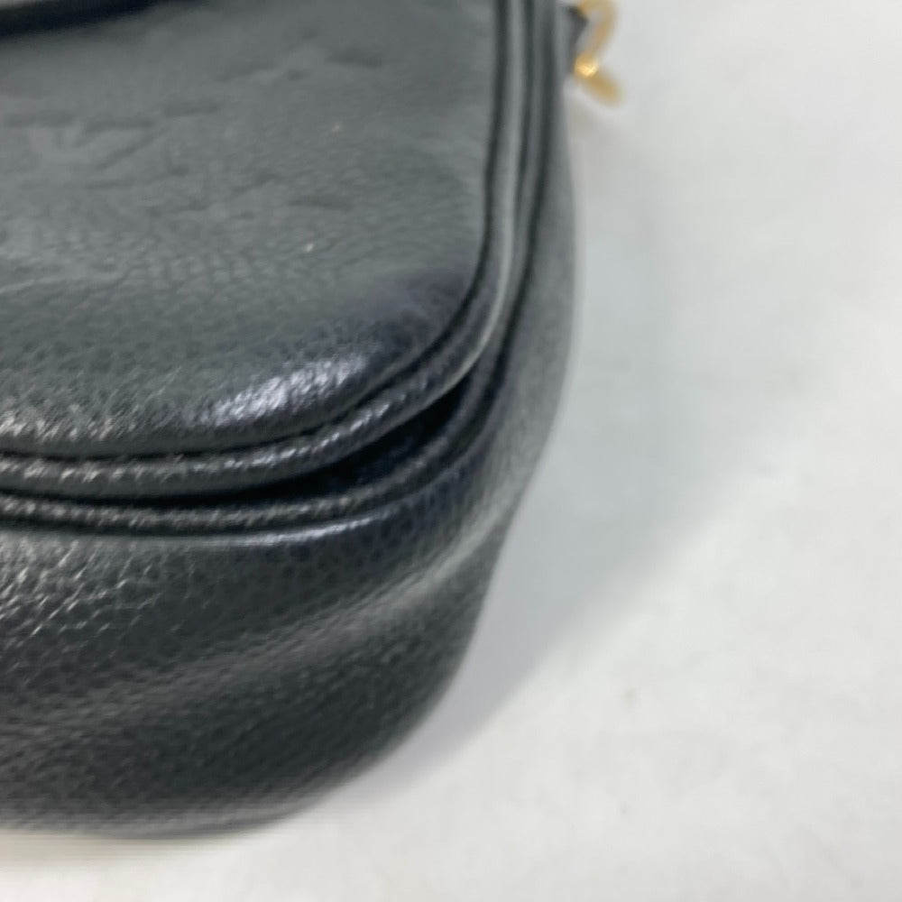 LOUIS VUITTON Shoulder Bag M41487 Monogram Ann Platt Leather black Monogram Ann Platt Pochette Metis MM Women Used Authentic