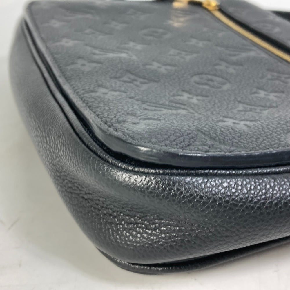 LOUIS VUITTON Shoulder Bag M41487 Monogram Ann Platt Leather black Monogram Ann Platt Pochette Metis MM Women Used Authentic
