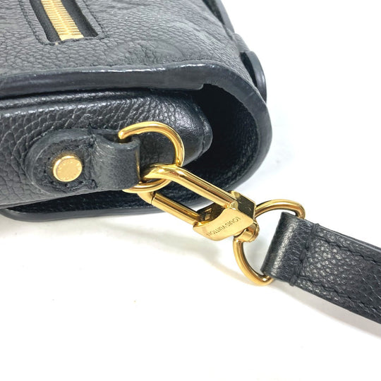 LOUIS VUITTON Shoulder Bag M41487 Monogram Ann Platt Leather black Monogram Ann Platt Pochette Metis MM Women Used Authentic