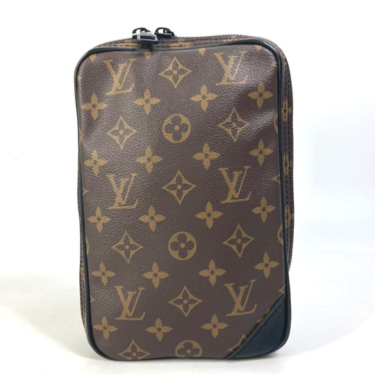 LOUIS VUITTON Shoulder Bag M44477 Monogram canvas Brown Monogram Solar Powered Ray Utility Side Bag mens Used Authentic