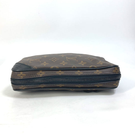 LOUIS VUITTON Shoulder Bag M44477 Monogram canvas Brown Monogram Solar Powered Ray Utility Side Bag mens Used Authentic