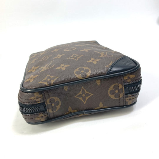 LOUIS VUITTON Shoulder Bag M44477 Monogram canvas Brown Monogram Solar Powered Ray Utility Side Bag mens Used Authentic