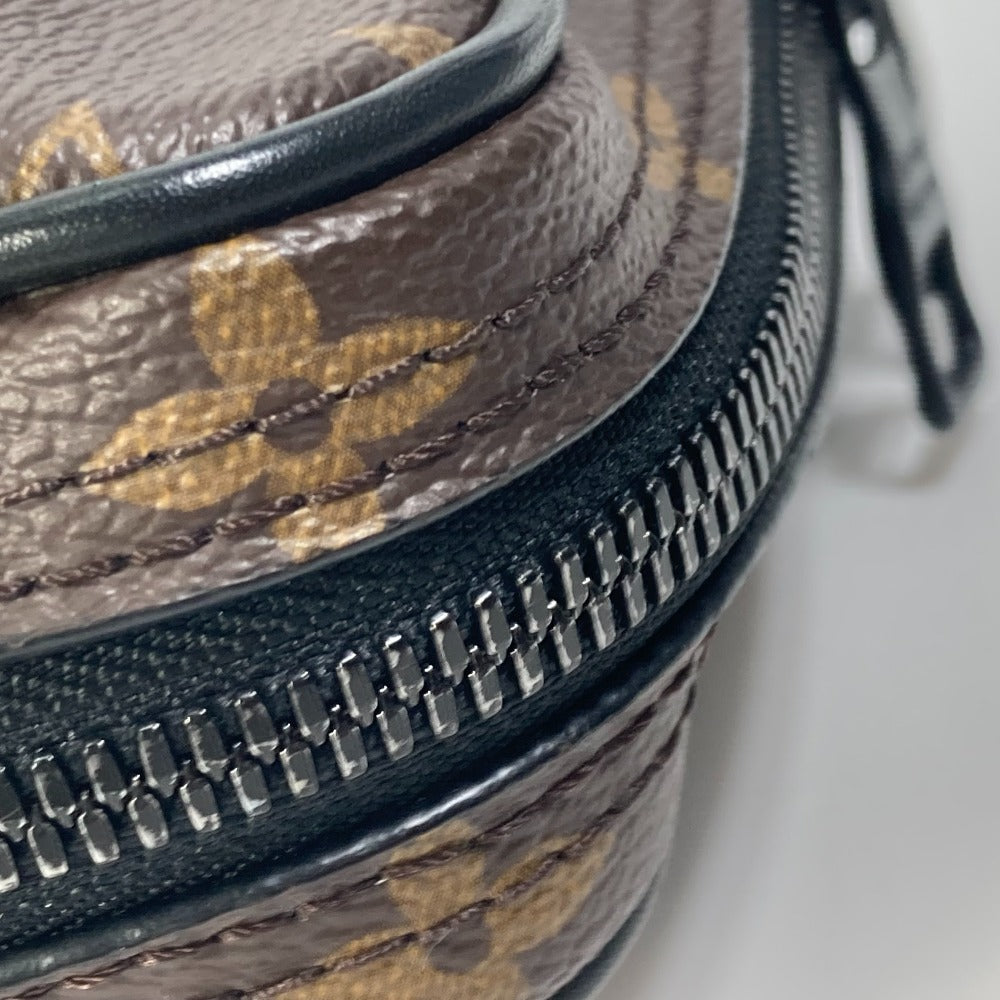LOUIS VUITTON Shoulder Bag M44477 Monogram canvas Brown Monogram Solar Powered Ray Utility Side Bag mens Used Authentic