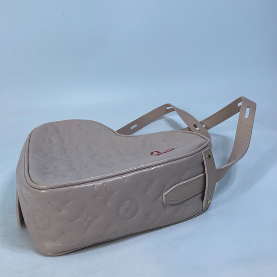 LOUIS VUITTON Shoulder Bag M58738 leather pink Monogram Sac Cool Fallen Love Women Used Authentic
