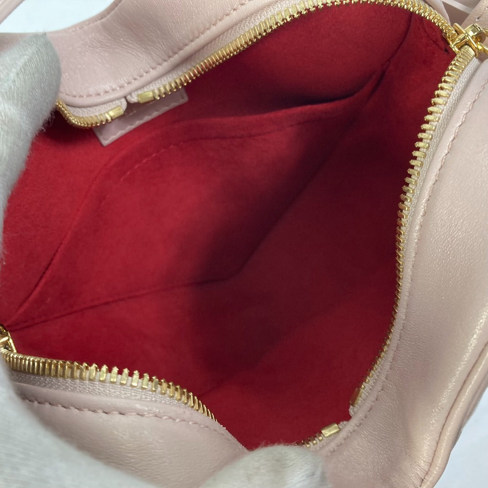 LOUIS VUITTON Shoulder Bag M58738 leather pink Monogram Sac Cool Fallen Love Women Used Authentic