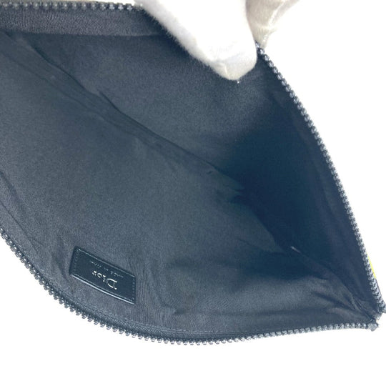 Dior Clutch bag 2FBCA161XXQ Nylon black Francois Barr mens Used Authentic