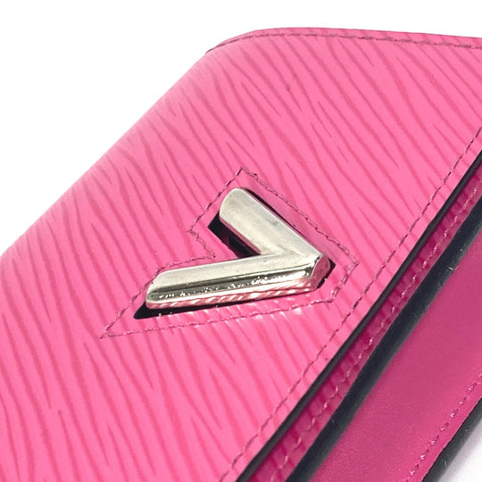 LOUIS VUITTON Card Case M69345 Epi Leather pink epi pass case pass case Twist Shrutikukart S Women Used Authentic