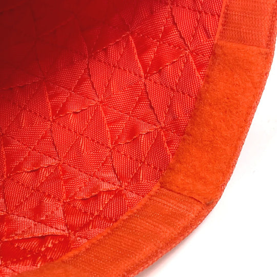 BOTTEGAVENETA Clutch bag 667060 polypropylene Orange INTRECCIATO light webbing mens Used Authentic