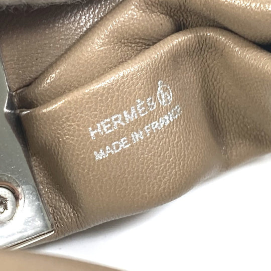 HERMES bracelet leather Brown accessories medor Torsado Women Used Authentic