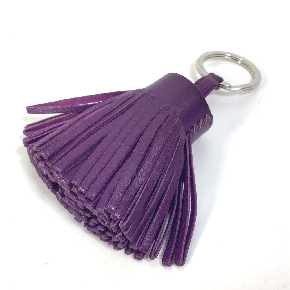 HERMES Key ring Anyo Miro purple key ring Carmen Women Used Authentic