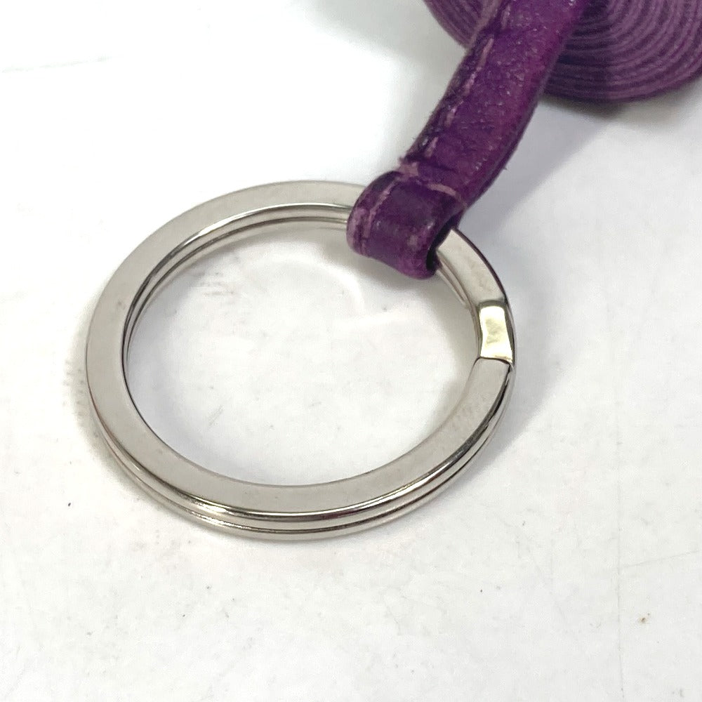HERMES Key ring Anyo Miro purple key ring Carmen Women Used Authentic