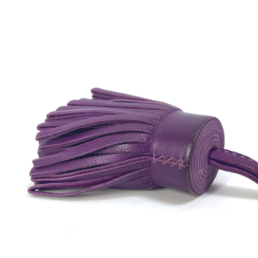 HERMES Key ring Anyo Miro purple key ring Carmen Women Used Authentic