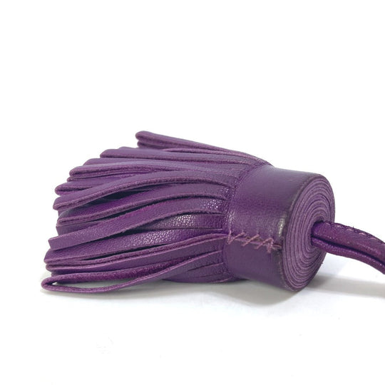 HERMES Key ring Anyo Miro purple key ring Carmen Women Used Authentic