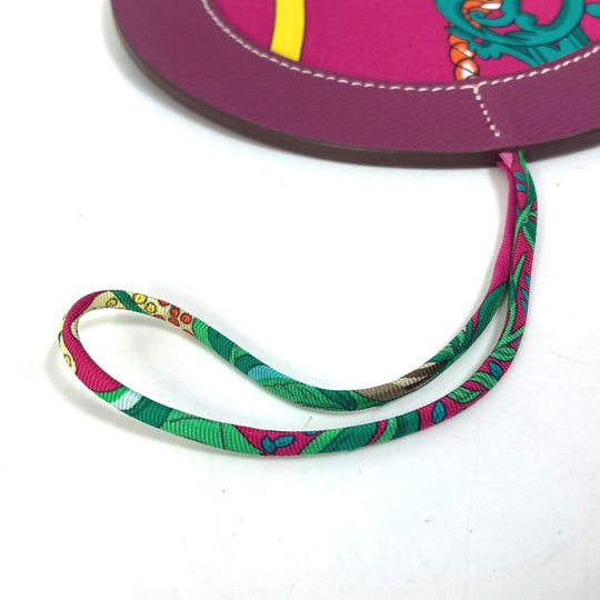 HERMES charm Epsom, Silk purple petit ash petit h