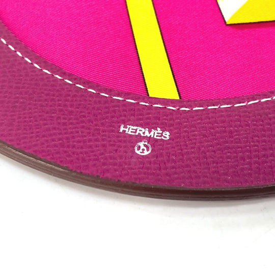 HERMES charm Epsom, Silk purple petit ash petit h
