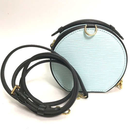 LOUIS VUITTON Shoulder Bag R97999 Epi Leather blue Epi Petit Bowat Chapo Women Used Authentic