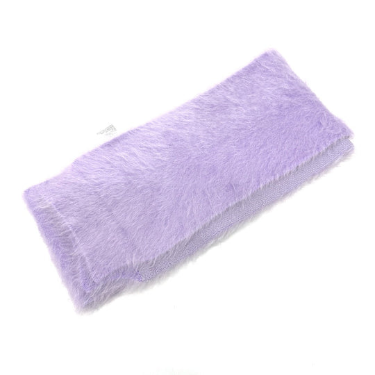 BOTTEGAVENETA Scarf 717775 mohair purple double mohair Women Used Authentic