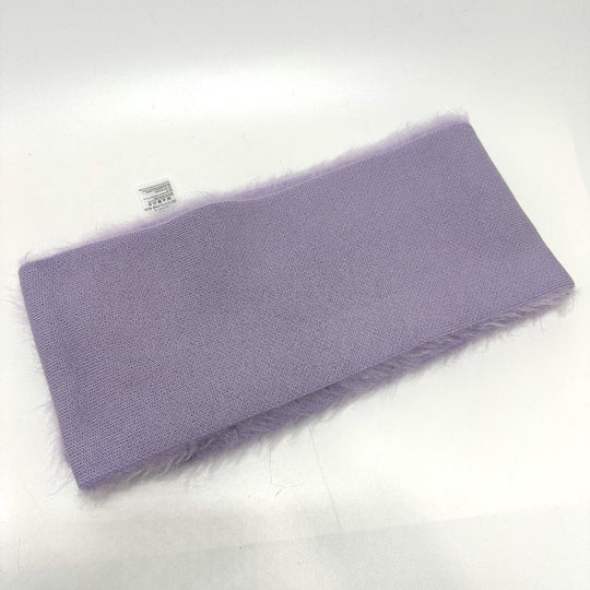 BOTTEGAVENETA Scarf 717775 mohair purple double mohair Women Used Authentic