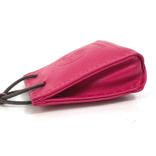 HERMES Bag charm Anyo Miro pink sack orange Women Used Authentic