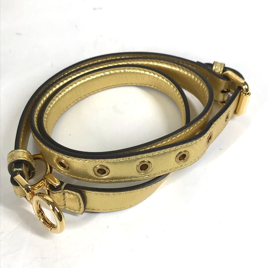 FENDI Handbag 8BN321 leather gold Versace VERSACE collaboration FENDACE Peekaboo Medium ISEEU Medium
