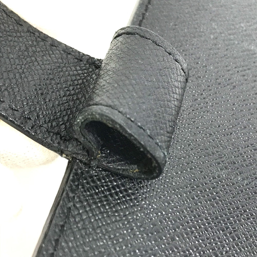LOUIS VUITTON Notebook cover R20042 Epi Leather black Epi Agenda MM mens(Unisex) Used Authentic