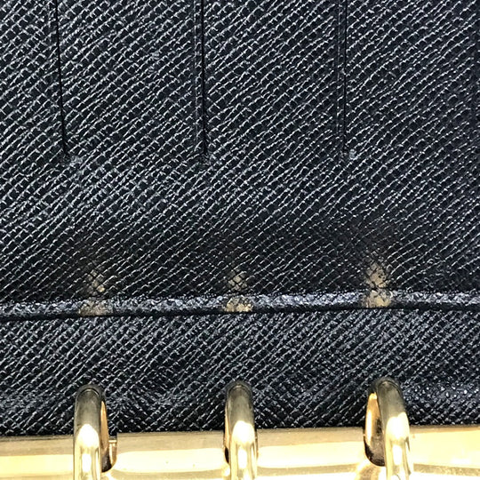 LOUIS VUITTON Notebook cover R20042 Epi Leather black Epi Agenda MM mens(Unisex) Used Authentic