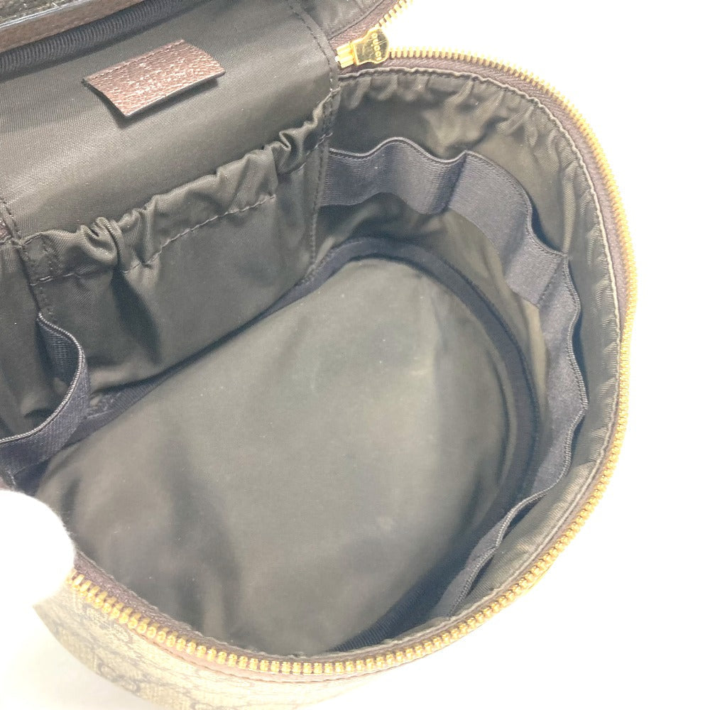 GUCCI Vanity bag 611001 GG Supreme Canvas beige Sherry line Ophidia GG