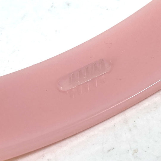 FENDI Valletta JFP402 acetate pink hairpin FF hair clip logo Kids Used Authentic