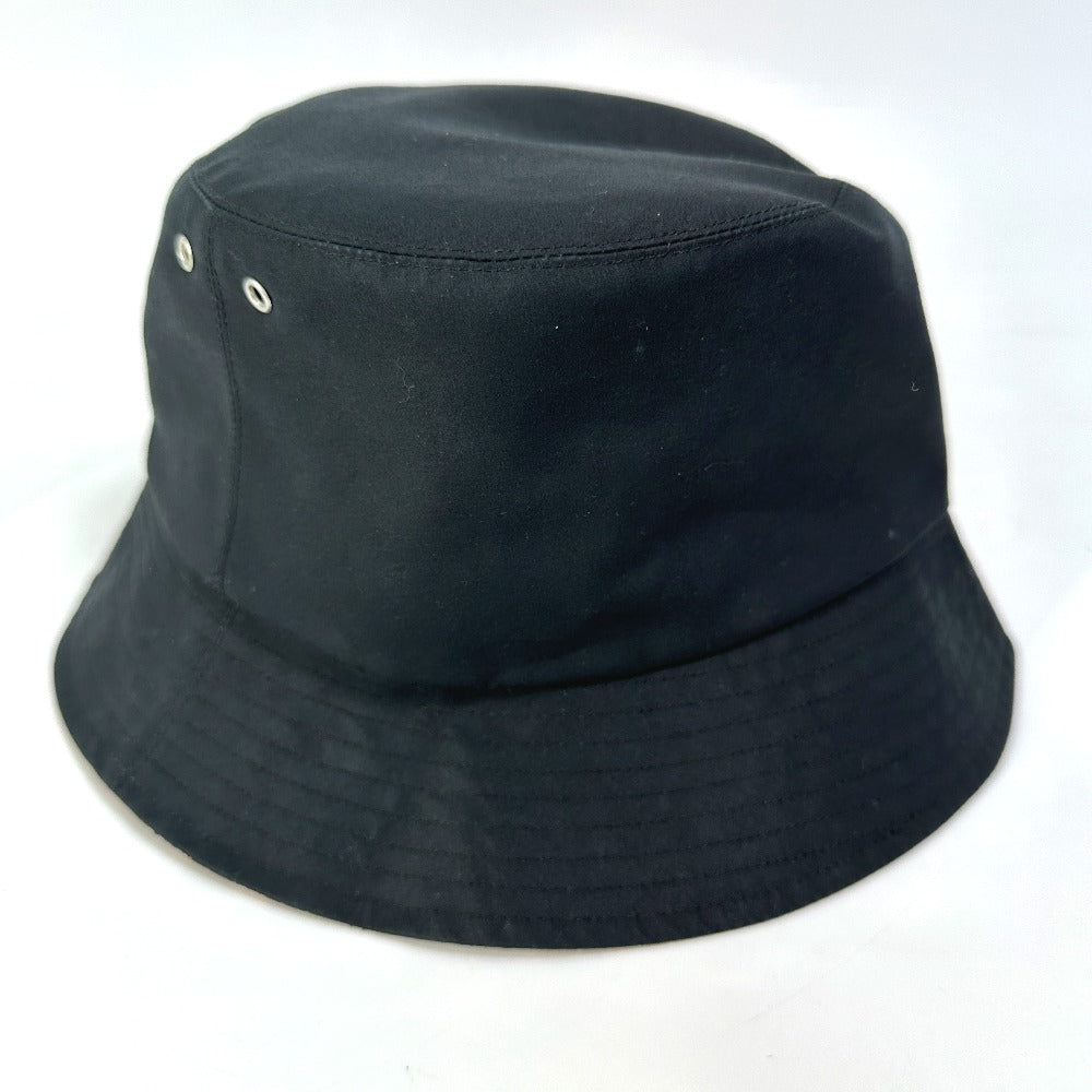 Dior hat 95TDD923A130 Cotton, Polyester black Oblique TEDDY-D Bob Hat Women 58 Used Authentic