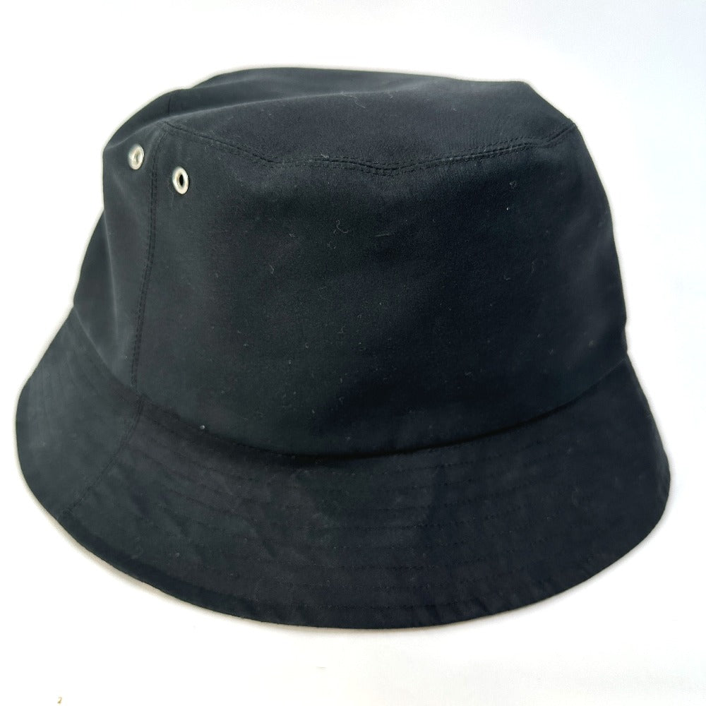 Dior hat 95TDD923A130 Cotton, Polyester black Oblique TEDDY-D Bob Hat Women 58 Used Authentic